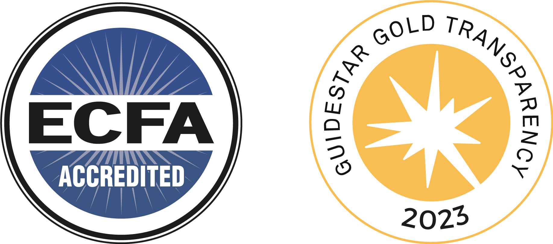 ECFA and Charity Navigator Approved