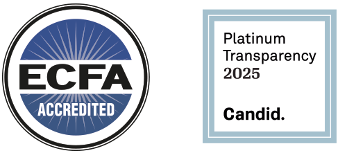 ECFA Accredited • Candid Gold Transparency 2024
