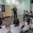 Local staff and children together at the Hope Center in Pavas